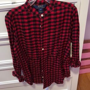 Girls Ralph Lauren pleated tunic top - size 8